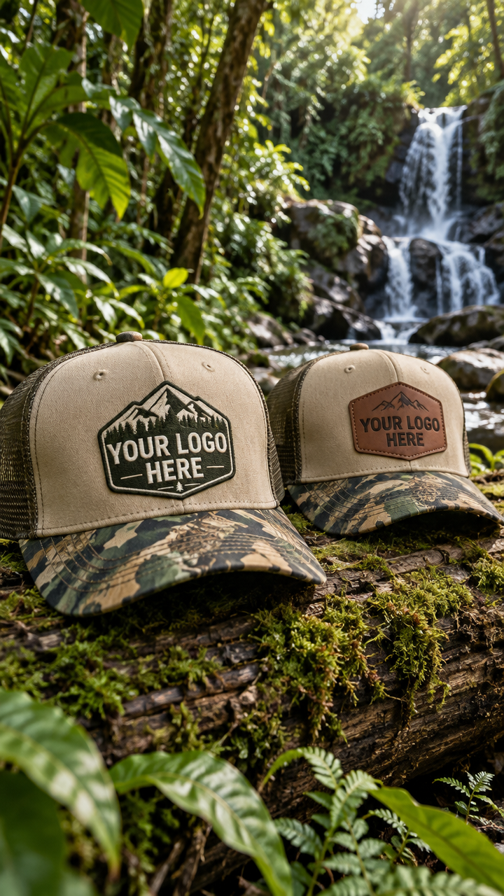 Custom premium cap sample