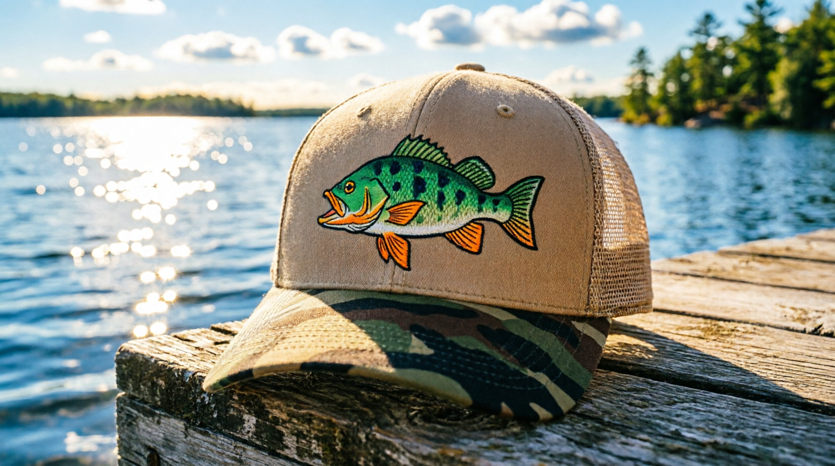 Custom five panel cap
