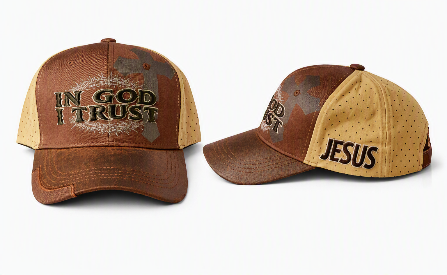Love Jesus Brown â€” Front & Side