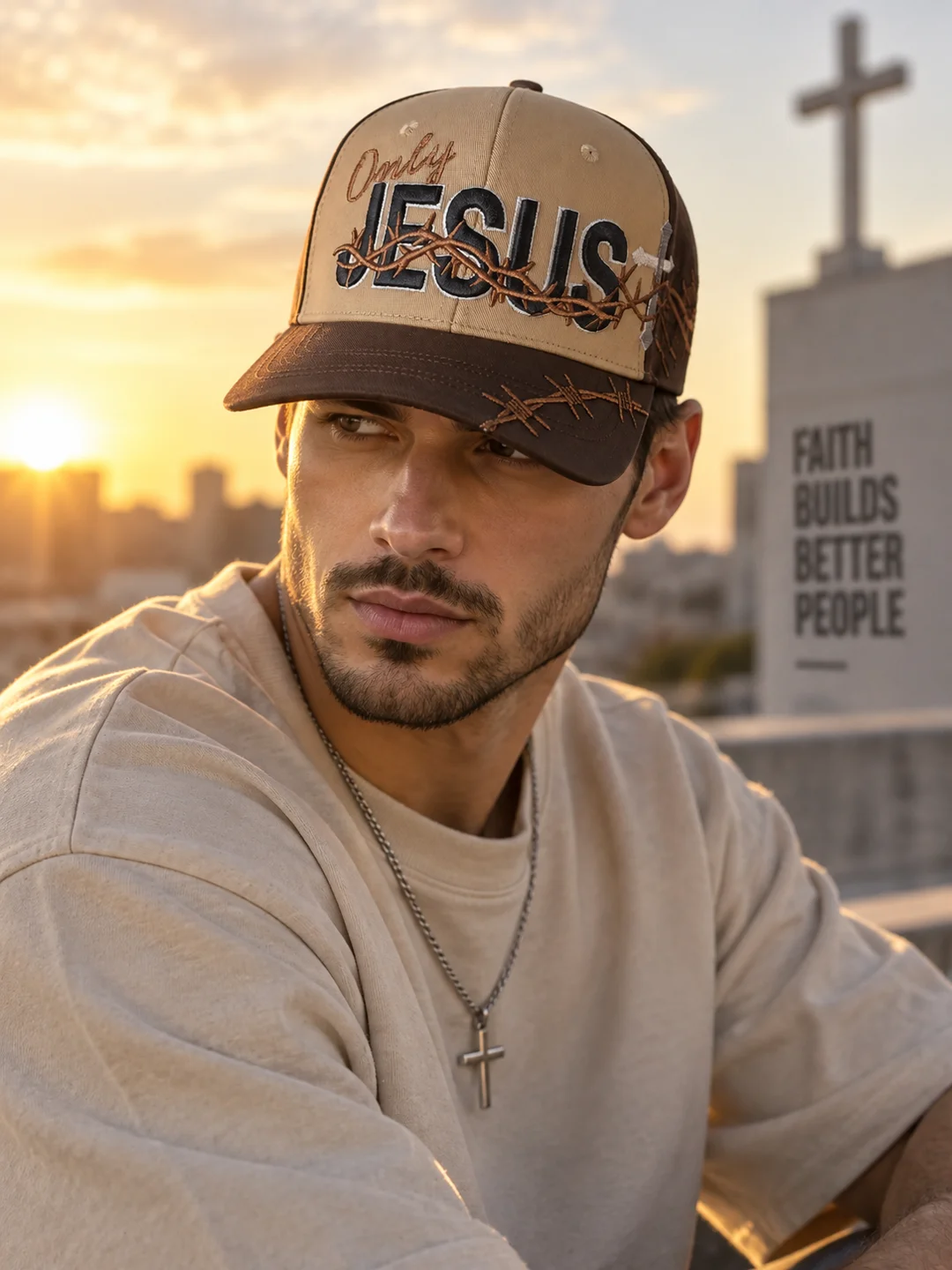 Only Jesus Cap — Worn